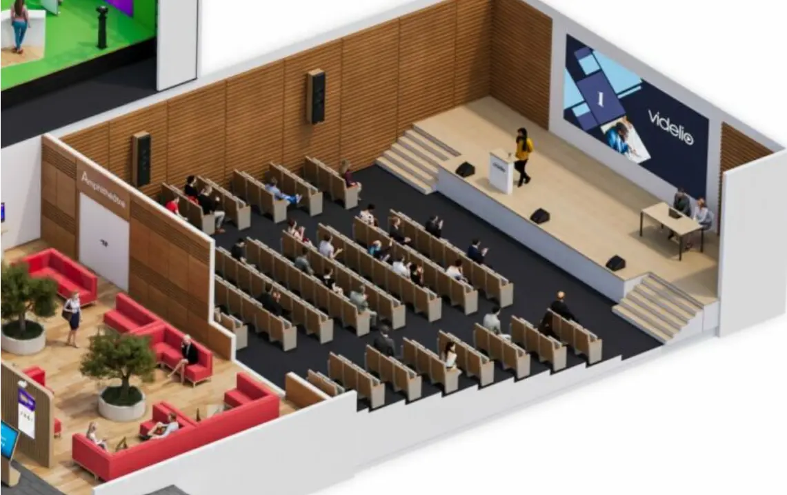 Illustration d'un auditorium